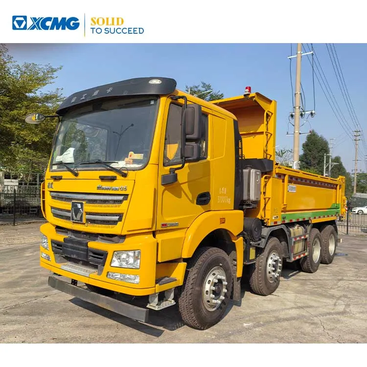 XCMG Official Used Year 2021 8×4 dump truck G5SD best price for sale